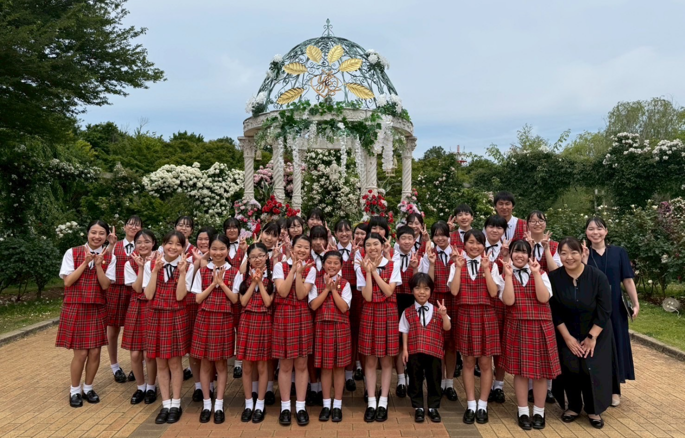 京成バラ園にて